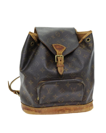 Monogram Canvas Backpack with Shoulder Straps -  LV