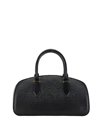 Black Leather Louis Vuitton Handbag - Very Good Condition