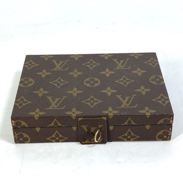 LOUIS VUITTON Accessory case Monogram canvas Brown vintage Bowat Bijou Women Used