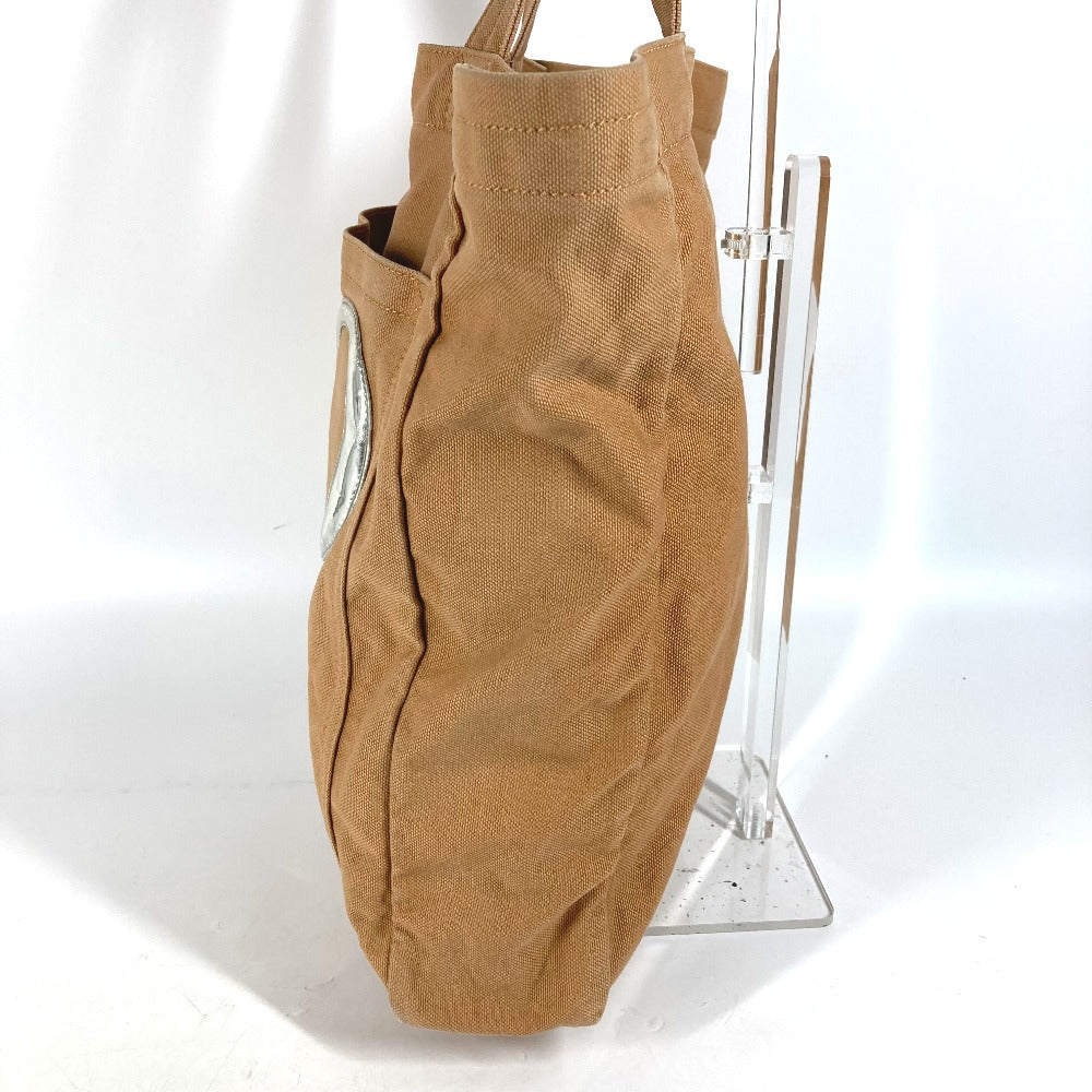 LOUIS VUITTON Tote Bag M95466 Canvas leather Brown That's Love LOVE Tote MM Women Used