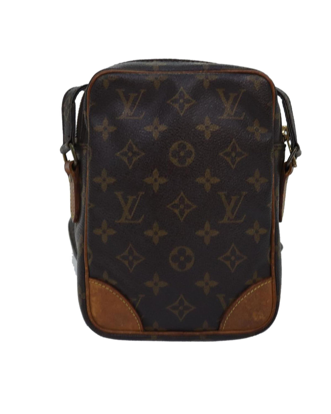 LOUIS VUITTON Pochette Accessoires Monogram Canvas Crossbody Bag M51240 Brown
