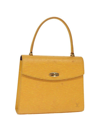 LOUIS VUITTON Alma Epi Leather Handbag - Yellow