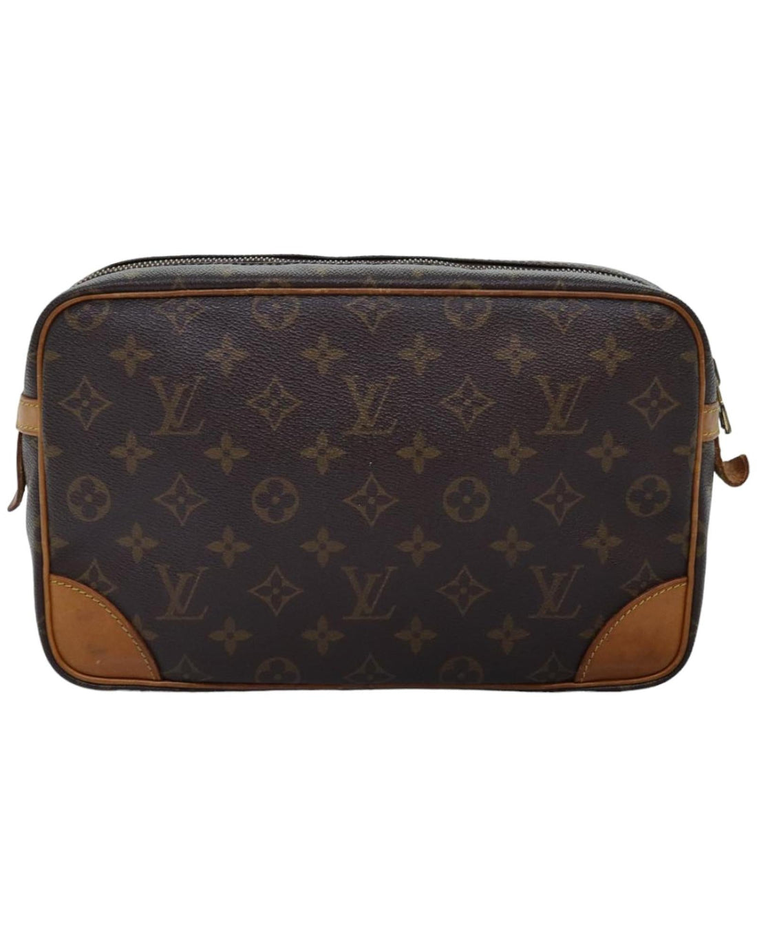 LOUIS VUITTON Pochette Voyage Clutch in Monogram Canvas