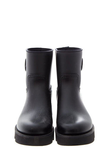 Moncler Black Rain Boots SZ 39