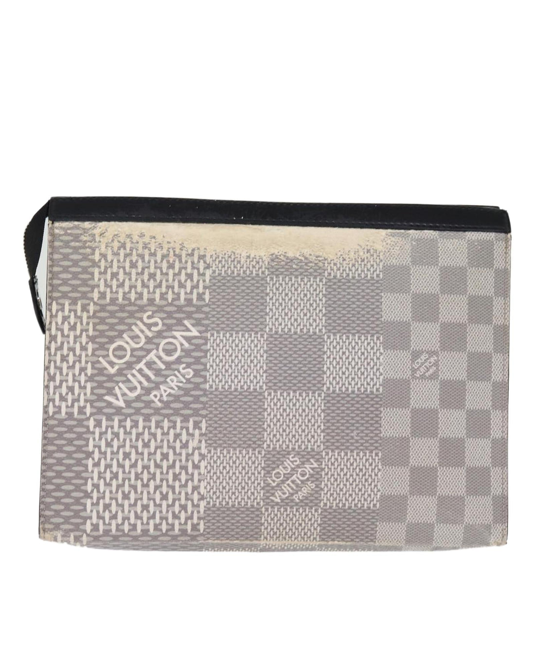 Louis Vuitton Damier Graphite Pochette Voyage Clutch