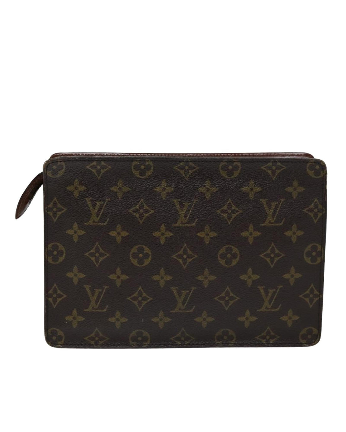 LOUIS VUITTON PorteDocuments Voyage Monogram Canvas Clutch