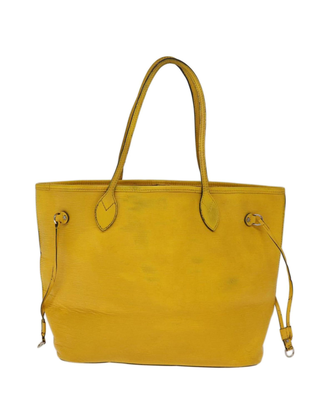 LOUIS VUITTON Neverfull MM Epi Leather Tote Bag Yellow M41177