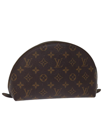 Monogram Canvas Cosmetic Pouch with Metal Fittings