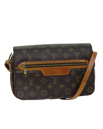 Louis Vuitton Papillon 26 Monogram Canvas Shoulder Bag Brown
