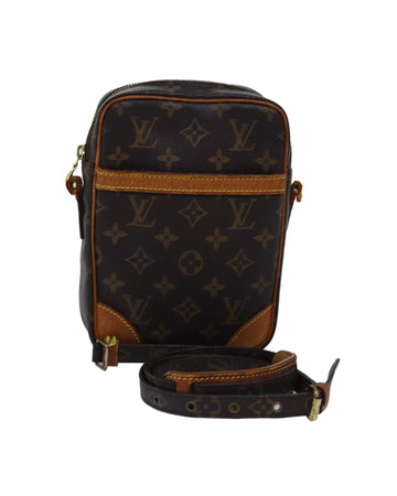 Louis Vuitton Pochette Voyage Monogram Canvas Shoulder Bag M51873 Brown