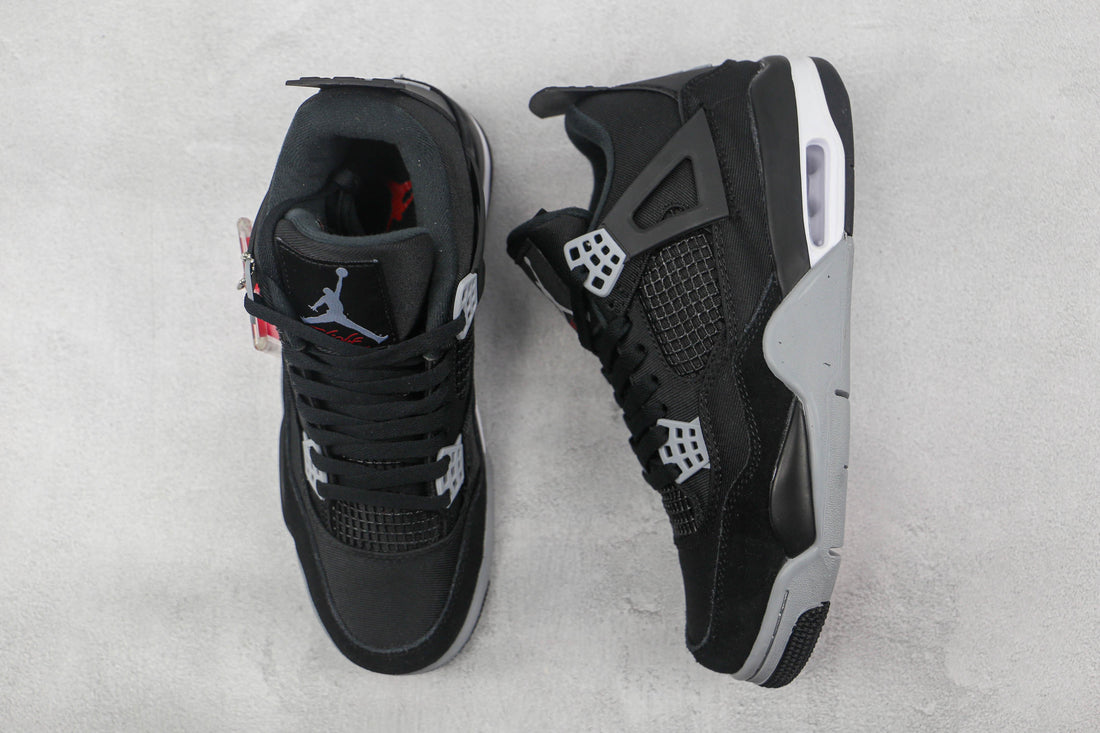 Custom Air Jordan 4 Retro Olive Canvas