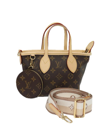 Monogram Canvas Hand Bag with Dust Bag and Shoulder Strap