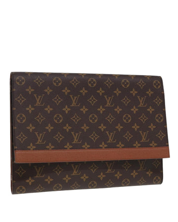 Monogram Canvas Porte Envelope Clutch Bag