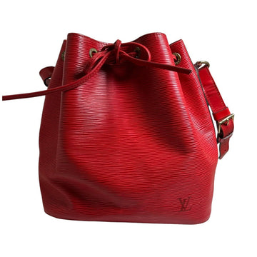 LOUIS VUITTON Shoulder Bag M44107 Epi Leather Castarian red Petit Noe Epi Drawstring type Women Used