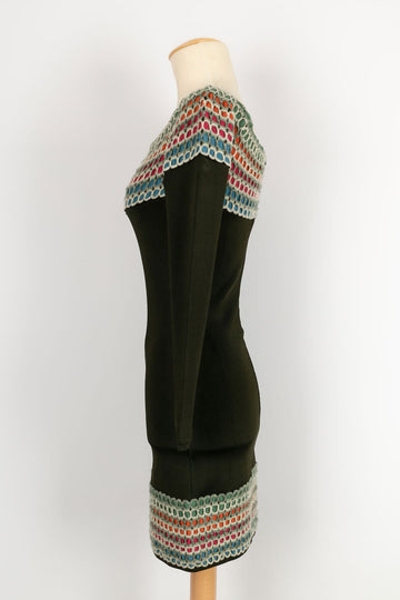 Robe en maille Alaïa