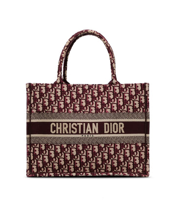 Medium Canvas Book Tote with Rolled Handles