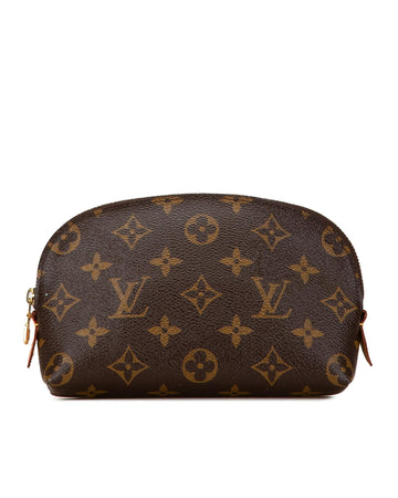 Monogram Canvas Top Zip Cosmetic Pouch