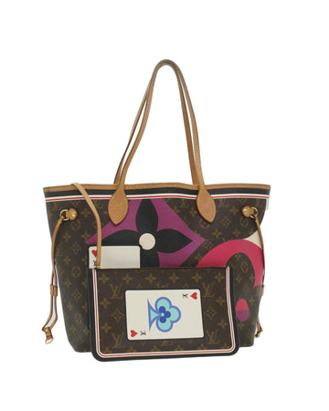 Monogram Game On Neverfull MM Tote Bag