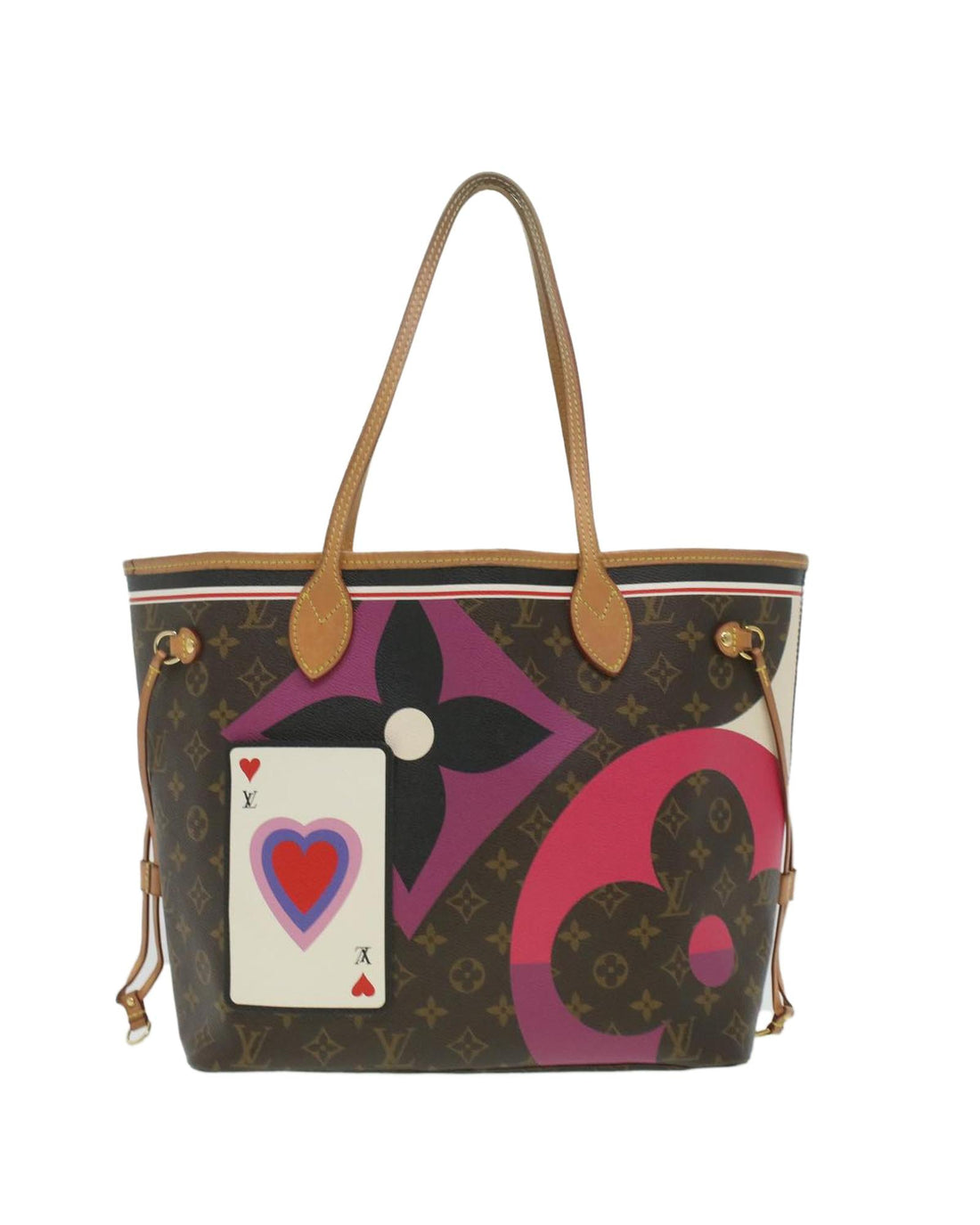 Monogram Game On Neverfull MM Tote Bag