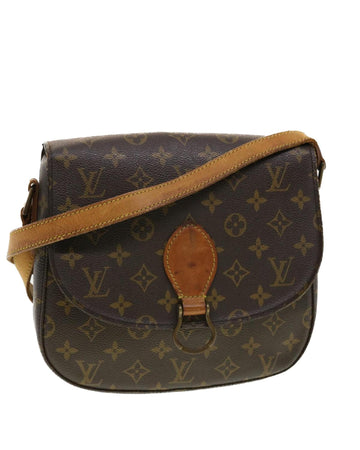 Monogram Shoulder Bag with Adjustable Strap