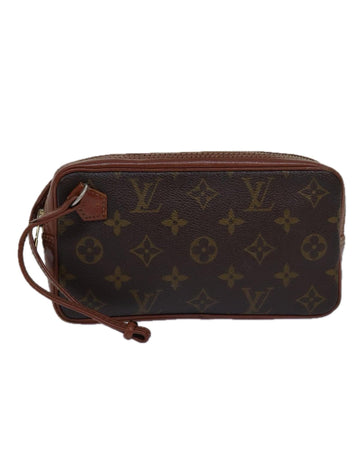Monogram Canvas Posh Sports Clutch Bag