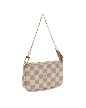 Damier Azur Canvas Mini Pochette Accessoires Pouch