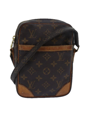 Monogram Canvas Shoulder Bag with Adjustable Strap