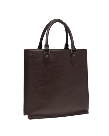 Epi Leather Sac Plat Hand Bag