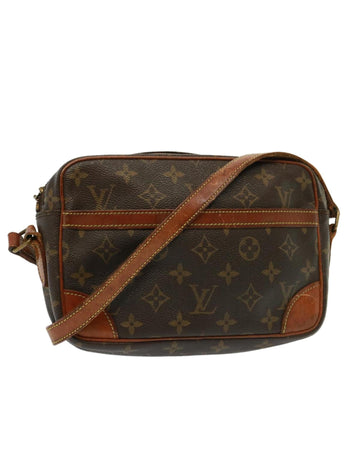 Monogram Canvas Shoulder Bag with Adjustable Strap
