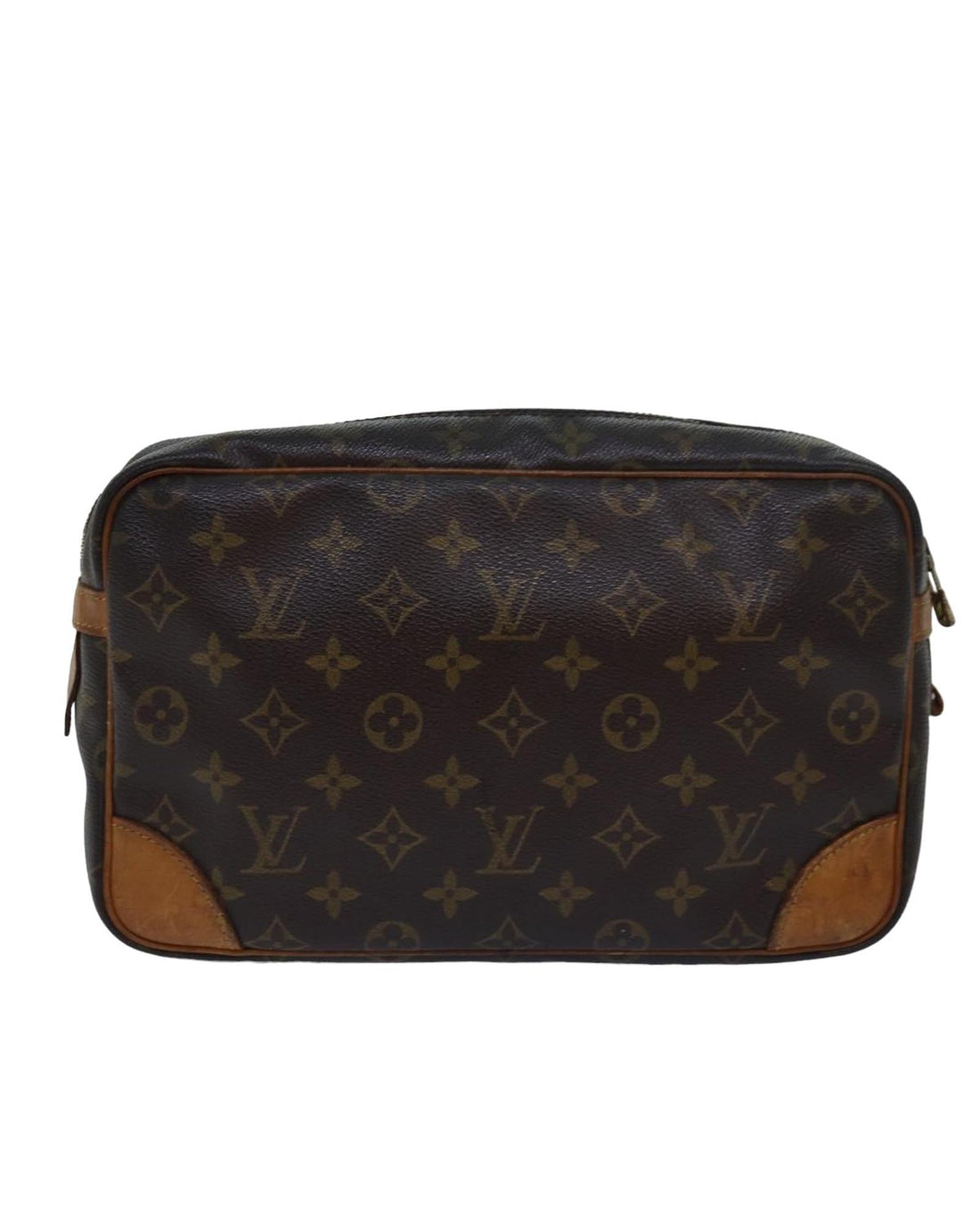 Monogram Canvas Clutch Bag