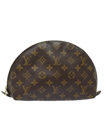 Monogram Canvas Cosmetic Pouch with Storage Smell