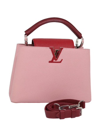 Taurillon Leather 2-Way Handbag with Shoulder Strap and Dust Bag
