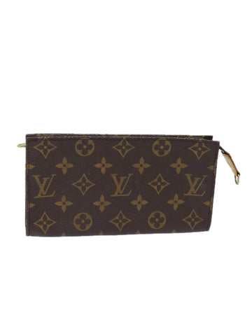 Monogram Canvas Accessory Pouch with Classic Monogram Pattern