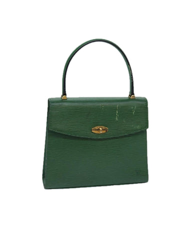 Epi Leather Hand Bag with Handle Drop