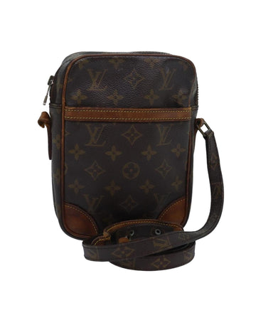 Monogram Canvas Shoulder Bag with Adjustable Strap