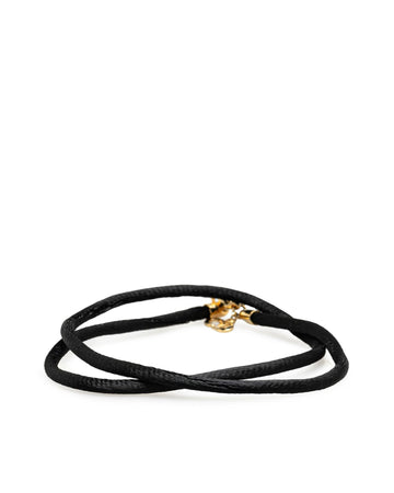 Rope Strap Choker Necklace with Lobster Clasp Closure