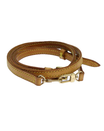 Adjustable Leather Shoulder Strap with Metal Fittings