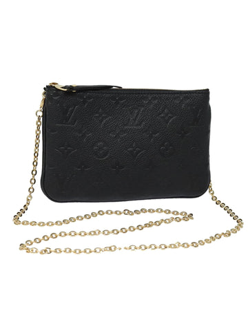 Monogram Empreinte Leather Pochette Double Zip Shoulder Bag with Accessories