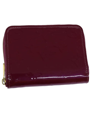 Monogram Vernis Zippy Coin Purse Wallet with Dust Bag and Item Box