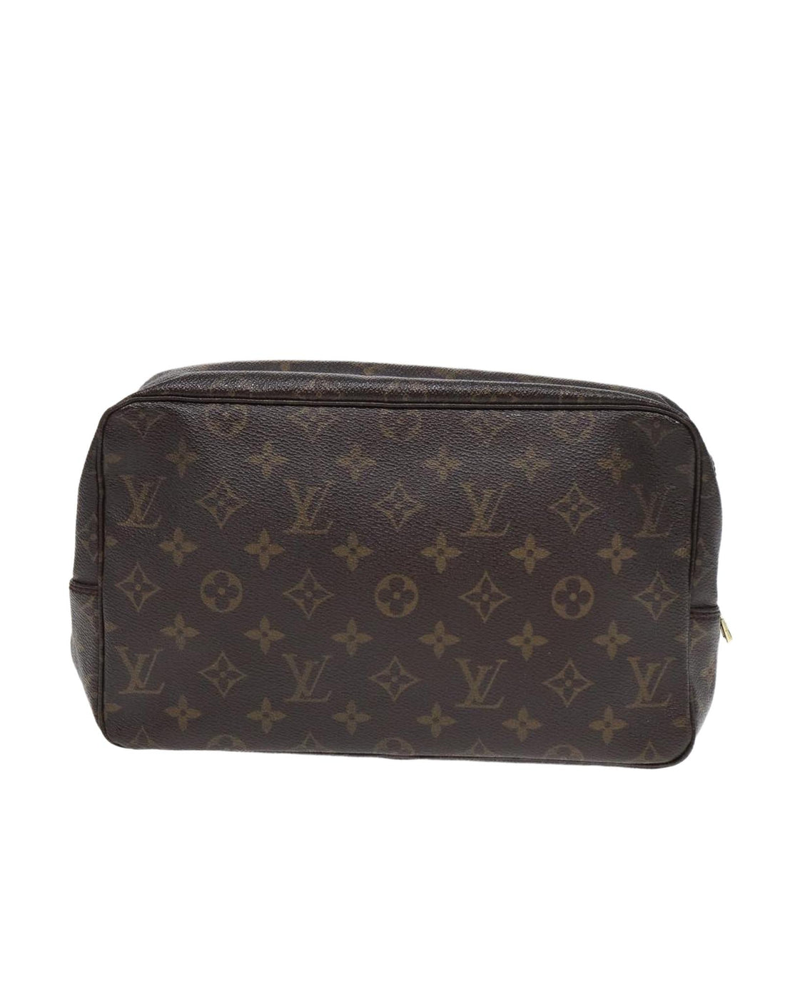 Monogram Canvas Clutch Bag with Storage Smell