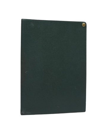 Taiga Leather Document Case Clutch Bag