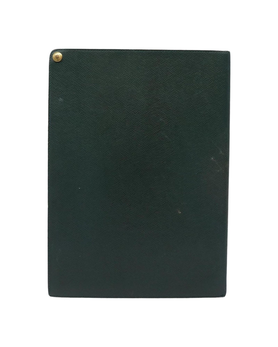 Taiga Leather Document Case Clutch Bag