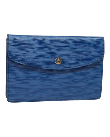 Epi Leather Clutch Bag with Classic Design and Durable Quality