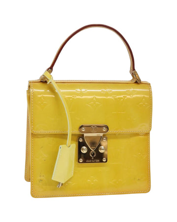 Monogram Vernis Patent Leather Handbag with Key and Clochette