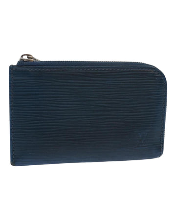 Epi Leather Coin Purse with Secure Closure