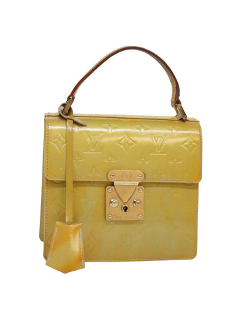 Monogram Vernis Patent Leather Hand Bag with Key and Clochette