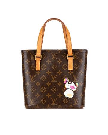 Monogram Panda Vavin PM with Vachetta Leather Straps and Interior Zip Closure