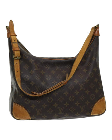 Monogram Canvas Shoulder Bag with Adjustable Strap