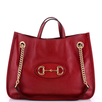 Horsebit 1955 Chain Tote Leather Medium