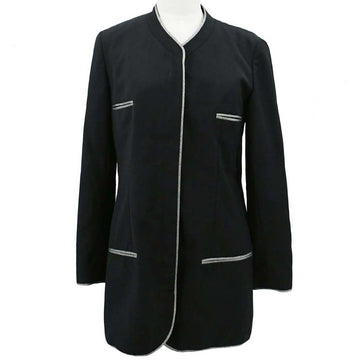 Chanel 1996 Spring collarless single-breasted jacket #36
